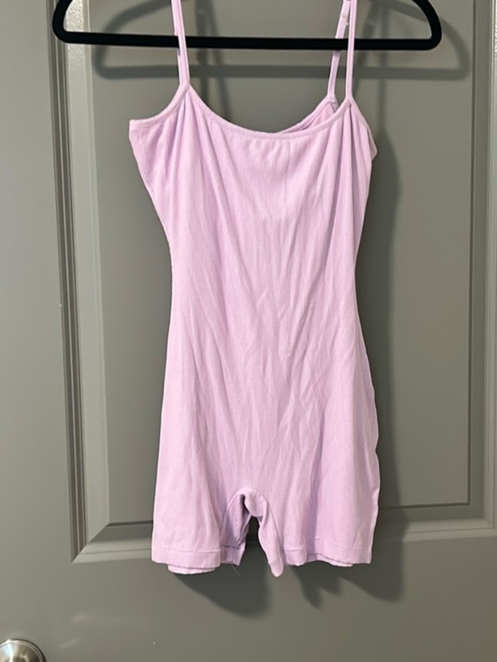 SKIMS Light Lavender/Pink Scoop-Neck One-Piece/Romper | Size Small